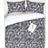 Homescapes King: 230 Duvet Cover Black