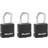 Master Lock M115XTRILF 3-pack