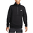Nike Sportswear Club Brushed-Back 1/2-Zip Pullover Men's - Black/White