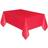 Unique Party Red Plastic Tablecloth, 108" x 54"