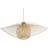 Dkd Home Decor Ceiling Light Bamboo Sunhat Pendant Lamp