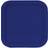 Unique 18cm Square Navy Blue Party Plates, Pack of 16