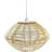 Dkd Home Decor Light Natural Golden Brown Bamboo Pendant Lamp