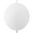 IN-JOOYAA 6 Inch White Latex Link Balloon 100 Pcs Quick Linkable Balloon for Party Decoration