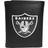 Siskiyou FLTR125 Male NFL Las Vegas Raiders Tri-fold Logo Large Wallet