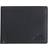 MANCINI Monterrey Collection Black Leather RFID Secure Wallet with Coin Pocket