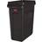 Rubbermaid Slim Jim Container With Venting Channels Brown 60Ltr