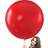 Prextex Red Giant Balloons 8 Jumbo 36 Inch Red Balloons for Photo Shoot, Wedding, Baby Shower, Birthday Party and Event Decoration Strong Latex Big Round Balloons Helium Quality