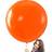 Prextex Orange Giant Balloons 8 Jumbo 36 Inch Orange Balloons for Photo Shoot, Wedding, Baby Shower, Birthday Party and Event Decoration Strong Latex Big Round Balloons Helium Quality