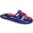 FUNBOY 68" Inflatable Retro Snowmobile Winter Snow Sled, 2 Person Capacity, with Grooved Rubber Base Tracks, 2 Handles, and Hand Pull Rope