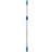 Unger Connect & Clean Telescoping 4-8 Extension Pole Silver/Blue