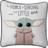 Lambs & Ivy Star Wars The Child Square Decorative Pillow grey