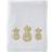 SKL Home Knight Ltd. Pineapple Bath Towel Gold, White