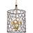 Crystorama Group STM-B5106 Stemmons Cage Pendant Lamp