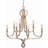 Crystorama Garland 8-Light Distressed Twilight Pendant Lamp