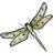 Design Toscano 18 H Oversized Dragonfly Metal Figurine