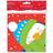 Kids Christmas Party Tableware Napkins Plates Table Cover Xmas Santa/Full Set