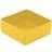 Bins, height 40 mm, yellow, LxW 99x99 mm, pack of 50