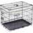 Oypla 24' Folding Metal Dog Cage Puppy Transport Crate Pet Carrier
