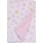 NoJo Happy Days Rainbows, Sun and Polka-Dot Super Soft Sherpa Baby Blanket Bedding Pink