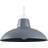 Civic Dark Grey Metal Pendant Lamp