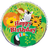 Unique Party Jungle Animals Happy Birthday Foil Balloon 18"