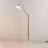 Lindby Shivanja White/Ash Floor Lamp 146cm