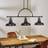 QUOIZEL Emery 3 Light Pendant Lamp