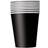 Unique Party Black Paper Cups 8pk