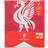 Double, Liverpool FC Pulse Duvet Cover White, Red