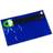 Versapak Key Wallet 230x152mm Blue ZF1T2SEAL VP00140