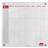 SASCO Mini Wall Mountable Whiteboard Weekly Planner 2410182