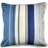 Freemans Fusion - Stripe Complete Decoration Pillows Blue, Grey, White