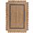 Flair Rugs Grace Jute Natural, Grey, Brown