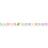 BuySeasons 268143 8 ft. Unicorn Sparkle Shaped Birthday Banner