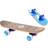 FUNBEE Children's 17-Inch Maple Wood Mini Skateboard Cruiser Black