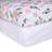 Burt's Bees Baby Beesnug Fitted Crib Sheet 2-pack Autumn Bloom & Stripe 28x52"