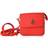 Beverly Hills Polo Club Women's Handbag 2026-RED Red (12 x 12 x 5 cm)