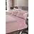 Sienna Crushed with Case Duvet Cover Silver, Pink, Grey