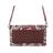 Laura Ashley Women's Handbag CRESTON-FLOWER-CLARET-RED Grey (24 x 13 x 3 cm)