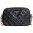 Guess Noelle Debossed-Logo Mini Crossbody Bag - Black