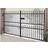 Balmoral Premium Range Low Double Driveway Gate Fits