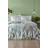 Paoletti Aliyah Single Set Duvet Cover White, Green, Pink