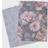 Catherine Lansfield Dramatic Floral Set 2 Kitchen Towel Grey