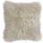 Paoletti Mongolian Wool Cream Cushion Cover White