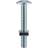 Timco Roofing Bolts & Square Nuts Zinc 0612RBB