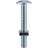 Timco Roofing Bolts & Square Nuts Zinc 0630RBB