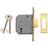 Union J2177-SC-2.50 3 Lever Mortice