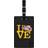 Centon Black LSU Tigers Love Bag Tag