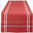 DII Kitchen Essentials Everyday French Stripe Tablecloth Red